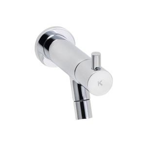 BWS Danu Inbouw Toiletkraan 1/2&apos;&apos; Chroom Met Keramisch Binnenwerk