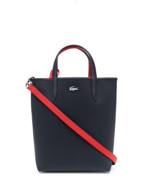 Lacoste sac cabas Anna à modèle bicolore - Bleu