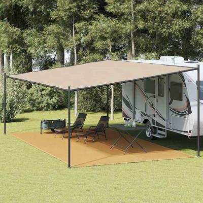 Tenttapijt 400x600 cm HDPE zandkleurig