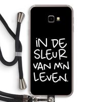 De Sleur: Samsung Galaxy J4 Plus Transparant Hoesje met koord