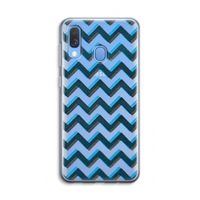 Onderbroken lijn: Samsung Galaxy A40 Transparant Hoesje
