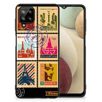 Samsung Galaxy A12 TPU Backcover Postzegels