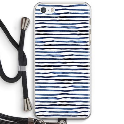 Verrassende lijnen: iPhone 5 / 5S / SE Transparant Hoesje met koord
