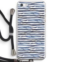 Verrassende lijnen: iPhone 5 / 5S / SE Transparant Hoesje met koord