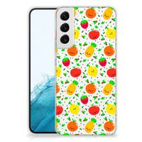 Samsung Galaxy S22 Plus Siliconen Case Fruits - thumbnail