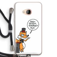 Geen Gezeik: HTC U Play Transparant Hoesje met koord
