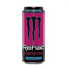 Monster Monster - Rehab Wild Berry Tea 458ml