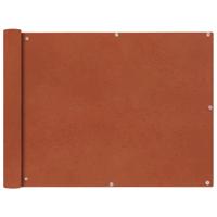 Balkonscherm Oxford textiel 90x600 cm terracotta Balkonscherm Oxford textiel 90x600 cm terracotta