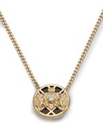 Balmain collier en or 18ct à pendentif Emblem - thumbnail