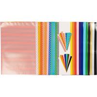 Creativ Company Glanspapier, vel 32x40 cm, 80 gr, 1 set Creativ Company Glanspapier, vel 32x40 cm, 80 gr, 1 set
