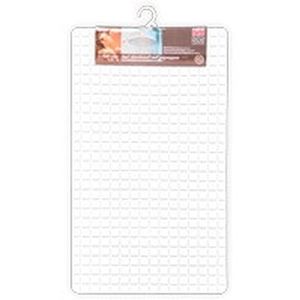 Douchemat antislip 69x39cm wit