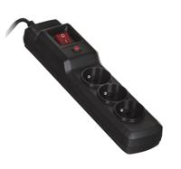 Activejet COMBO 3GN 1,5m power uitbreiding 3 AC-uitgang(en) Binnen Zwart