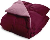 Zelesta Zelesta Wonderbed Cotton Down Pink & Red Wine 240x220 cm - Luxe hoesloos donzen dekbed