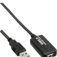 InLine 34605I USB-kabel 5 m USB 2.0 USB A Zwart - thumbnail