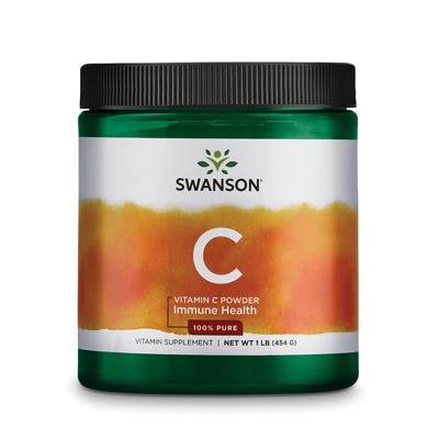 100% Pure Vitamine C Powder | Swanson | 454g