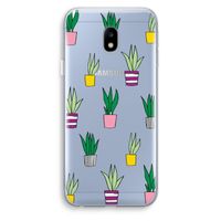 Sanseveria: Samsung Galaxy J3 (2017) Transparant Hoesje Sanseveria: Samsung Galaxy J3 (2017) Transparant Hoesje