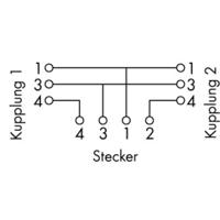 WAGO 756-9301/040-000 Sensor/actuator verdeler en adapter M12 Adapter, Y-vorm 1 stuk(s) - thumbnail