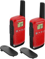 Motorola TALKABOUT T42 Rood - Walkie Talkie Set - Max. Bereik 4 km.