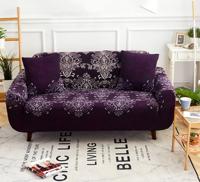 Sofa covers all-inclusive slip-resistente sectionele elastische volledige Bank cover sofa cover en kussensloop specificatie: twee Seat2 + pc's kusse