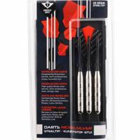 Engelhart Longfield darts nickelsilver dartpijlen 23 gram met hoesje Engelhart Longfield darts nickelsilver dartpijlen 23 gram met hoesje