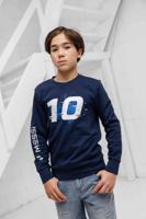 Vingino X Messi Ten Sweater Kids Donkerblauw - Maat 140 - Kleur: Donkerblauw | Soccerfanshop