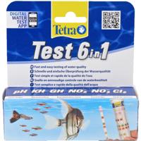 Tetra Teststrook 6in1 Waterkwaliteitstest Kit voor Zoetwateraquaria - 25 strips Tetra Teststrook 6in1 Waterkwaliteitstest Kit voor Zoetwateraquaria - 25 strips