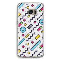 8-bit N°8: Samsung Galaxy S7 Edge Transparant Hoesje