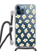 Spiegeleitjes: iPhone 12 Pro Transparant Hoesje met koord
