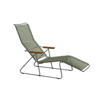 Houe Click Sunlounger ligstoel Olive Green