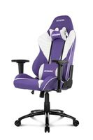 AKRacing SX PC-gamestoel Gestoffeerde gevoerde zitting Violet, Wit - thumbnail