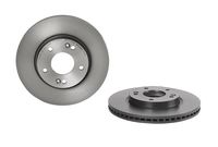 Remschijf COATED DISC LINE BREMBO, Remschijftype: Binnen geventileerd, u.a. für Hyundai, KIA - thumbnail