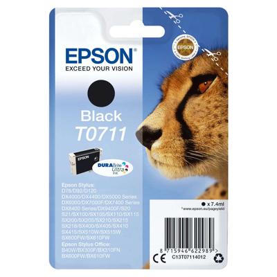 Originele inkt cartridge Epson C13T07114012 Zwart