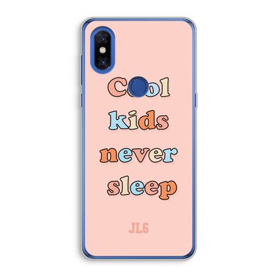 Cool Kids Never Sleep: Xiaomi Mi Mix 3 Transparant Hoesje