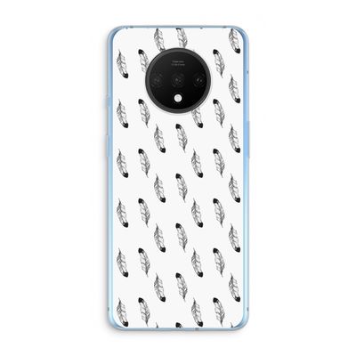 Pluimen: OnePlus 7T Transparant Hoesje