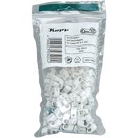 Kopp 345504087 Spijkerclip 345504087 Bundel-Ø (bereik) 4 tot 7 mm Grijs 100 stuk(s)