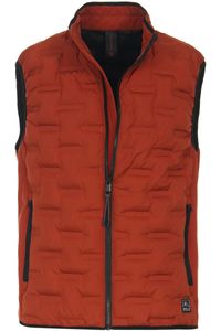 Casa Moda Regular Fit Softshell vest oranje, Effen