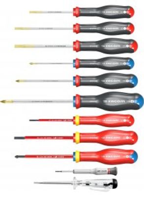 Facom Schroevendraaierset Protwist 11 Delig - AT.11PB - AT.11PB