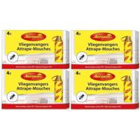 16x Aeroxon vliegenvangers met plakstrip 22 cm - Vliegenstrips