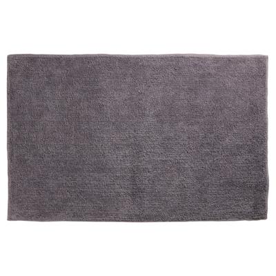 Differnz Initio badmat 100% katoen - geschikt voor vloerverwarming - 50 x 80 cm - donkergrijs