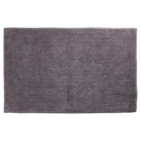 Differnz Initio badmat 100% katoen - geschikt voor vloerverwarming - 50 x 80 cm - donkergrijs