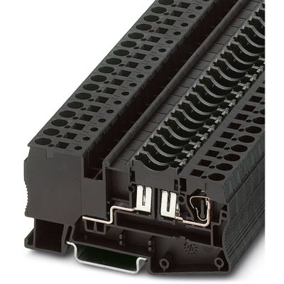 Phoenix Contact ST 4-FSI/C 3036372 Zekering-serieklem Aantal polen: 2 0.08 mm² 4 mm² Zwart 50 stuk(s) Piece
