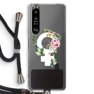 Venus: Sony Xperia 1 III Transparant Hoesje met koord