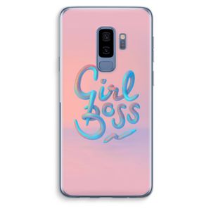 Girl boss: Samsung Galaxy S9 Plus Transparant Hoesje