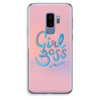 Girl boss: Samsung Galaxy S9 Plus Transparant Hoesje