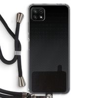 Musketon Halftone: Samsung Galaxy A22 5G Transparant Hoesje met koord