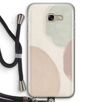 Geo #8: Samsung Galaxy A5 (2017) Transparant Hoesje met koord