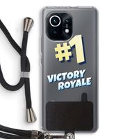 Victory Royale: Xiaomi Mi 11 Transparant Hoesje met koord