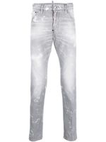 DSQUARED2 jean Cool Guy à effet usé - Gris