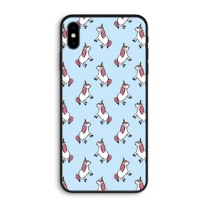 Eenhoorns overal: iPhone XS Max Biologisch afbreekbaar hoesje