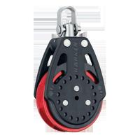 Harken 57c 1-schijfsblok Ratchamatic Rood Default